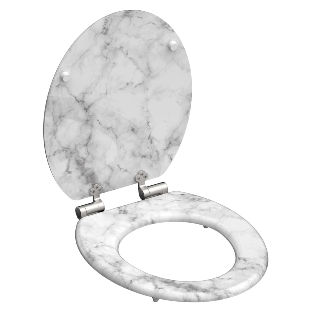 Schütte schütte toiletbril met soft-close marmor stone