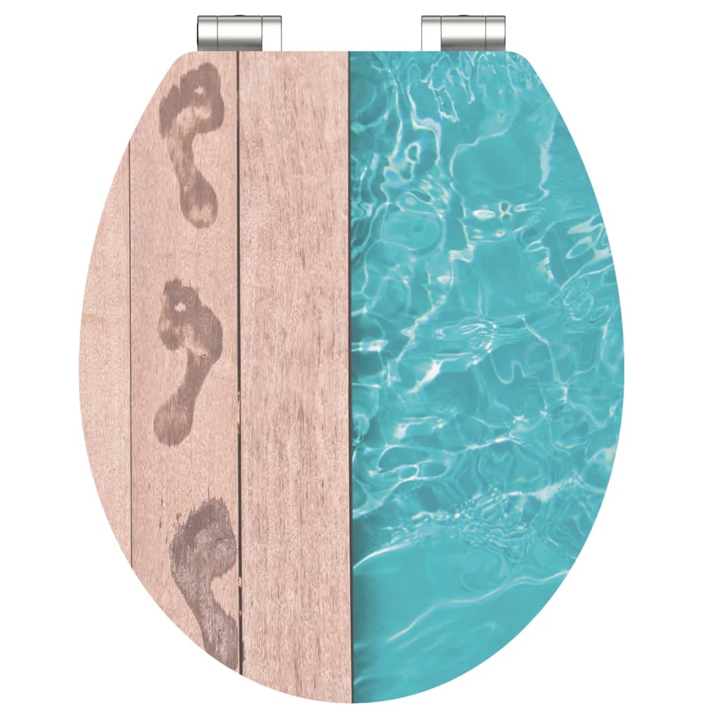 SCHÜTTE SCHÜTTE Toiletbril met soft-close POOLSIDE MDF hoogglans