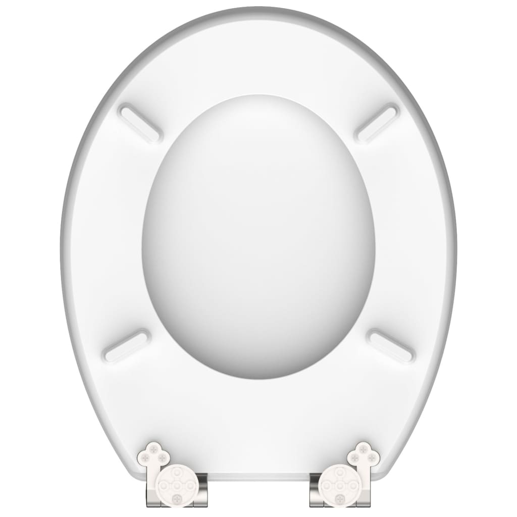 Schütte schütte toiletbril met soft-close oasis mdf hoogglans