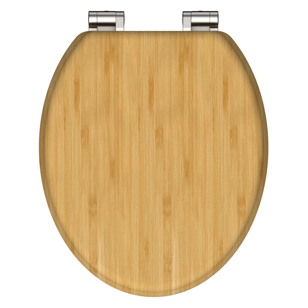 SCHÜTTE SCHÜTTE Toiletbril met soft-close NATURAL BAMBOO