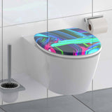 SCHÜTTE SCHÜTTE Toiletbril met soft-close NEON PAINT