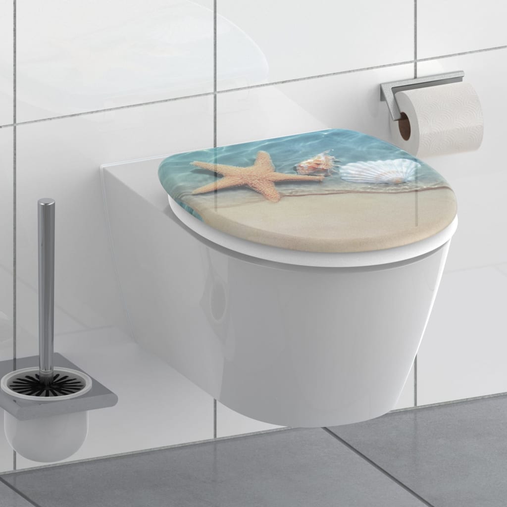 SCHÜTTE SCHÜTTE Toiletbril met soft-close BEACH