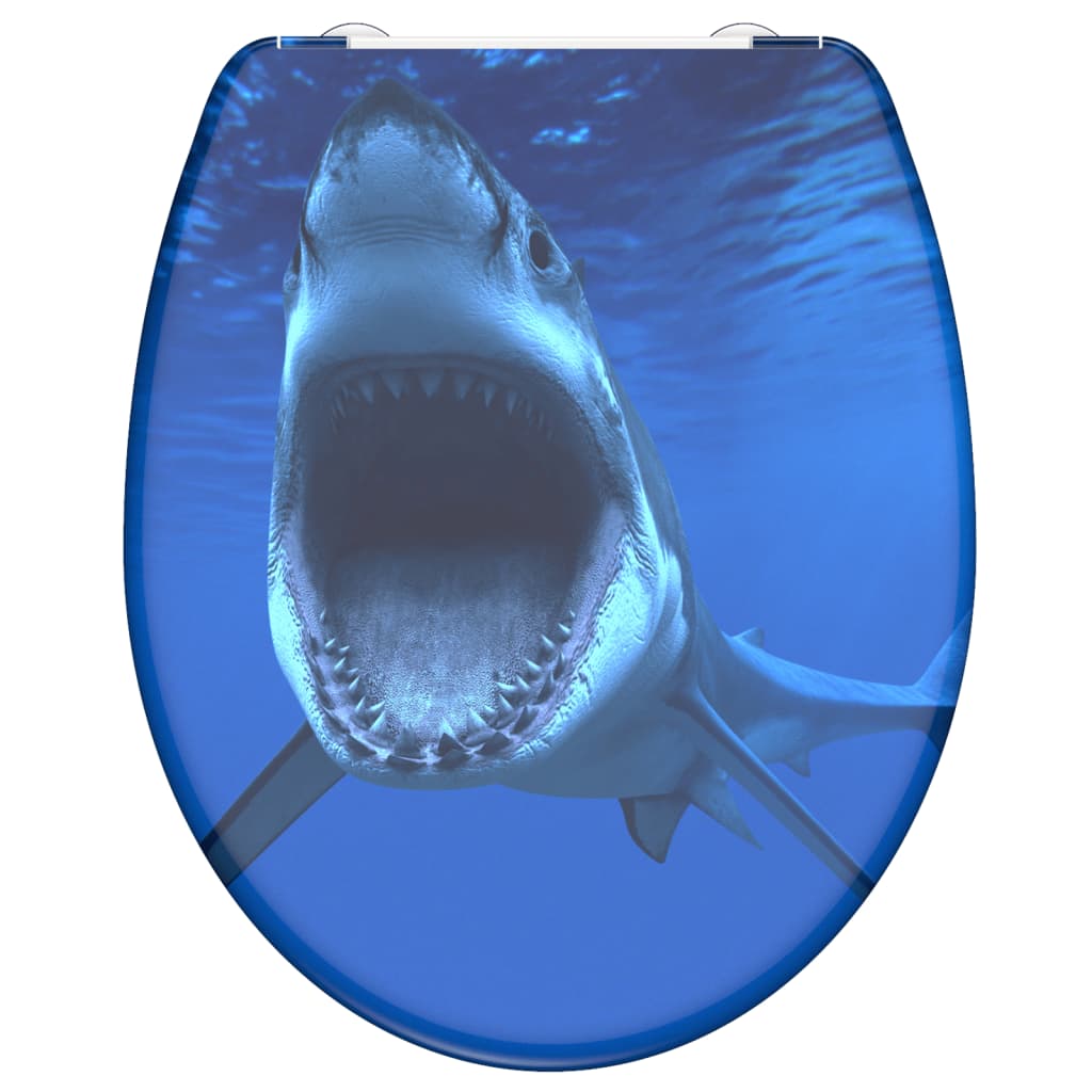 Schütte schütte toiletbril met soft-close quick-release shark