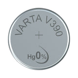 Varta V390 Knoopcel Batterij Zilver