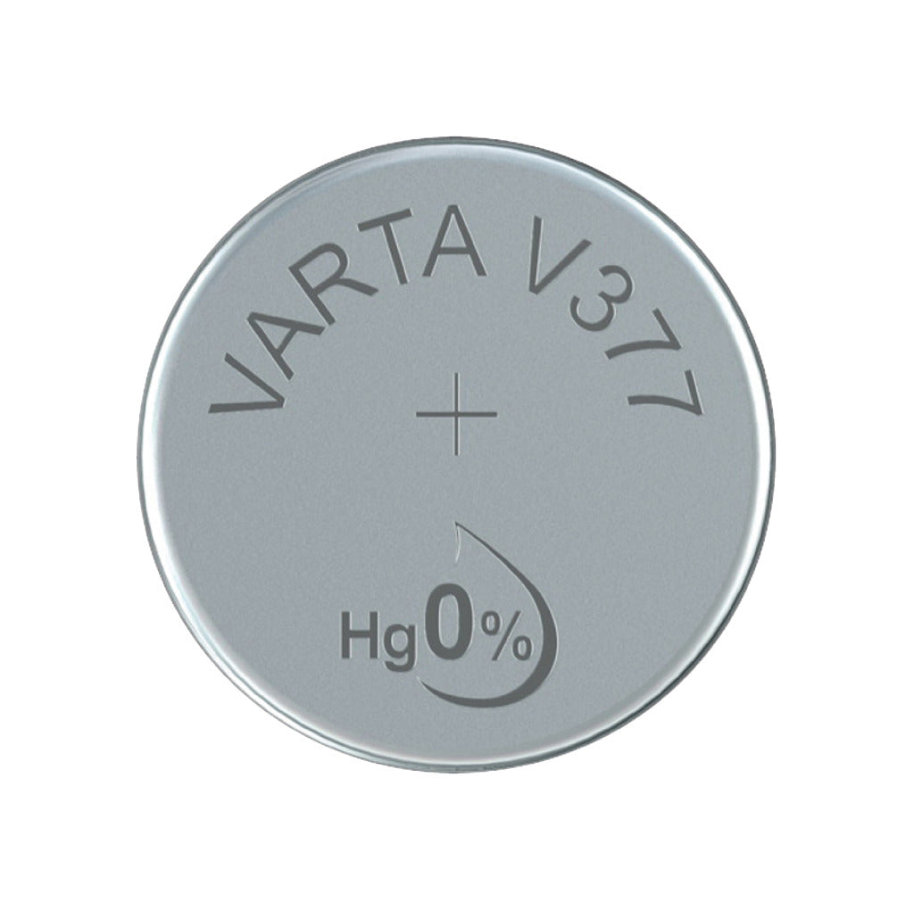 Varta v377 knoopcel batterij zilver