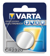 Varta cr2320 lithium knoopcel batterij 3v