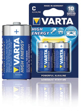 Varta 4914 2b Batterij Alkaline C lr14 1.5 V High Energy 10 blisters