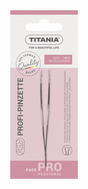 Titania profi pincet rvs 9.5cm - recht