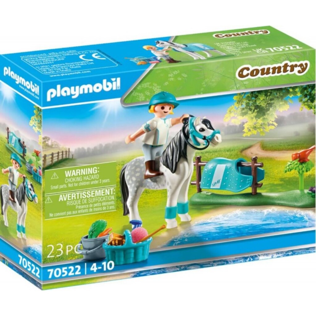 Playmobil 70522 country pony met accessoires