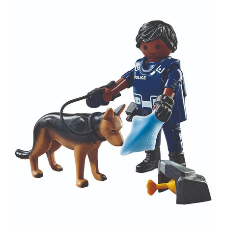 Playmobil Spezialitéitsoffizéier mam Spuer 711162