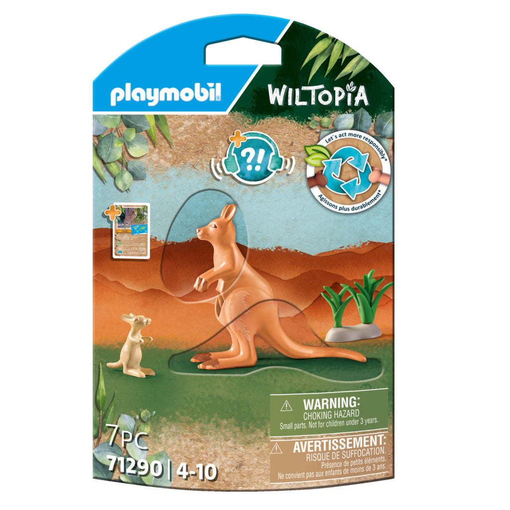 Playmobil Wiltopia Kangoeroe met Welp 71290