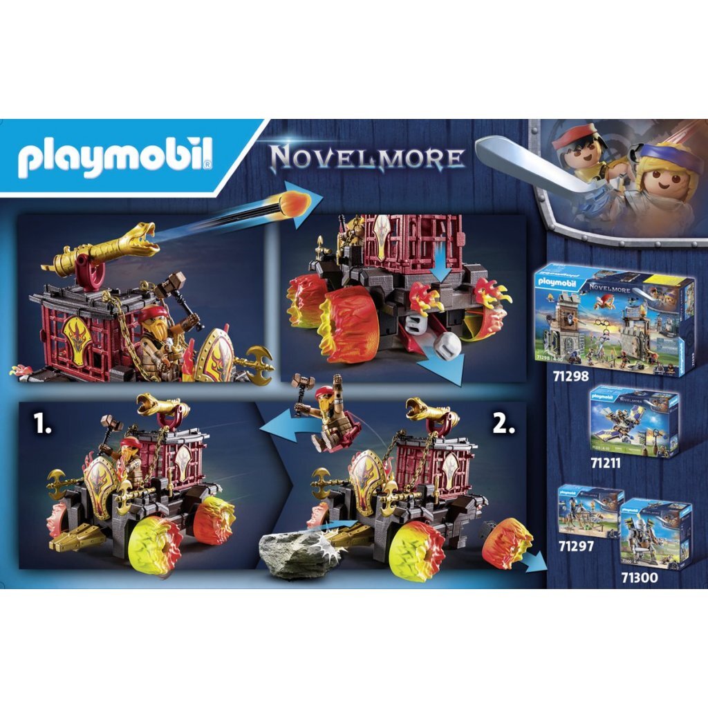 PLAYMOBIL Novelmore Burnham Raiders Vuurgevechtwagen 71299