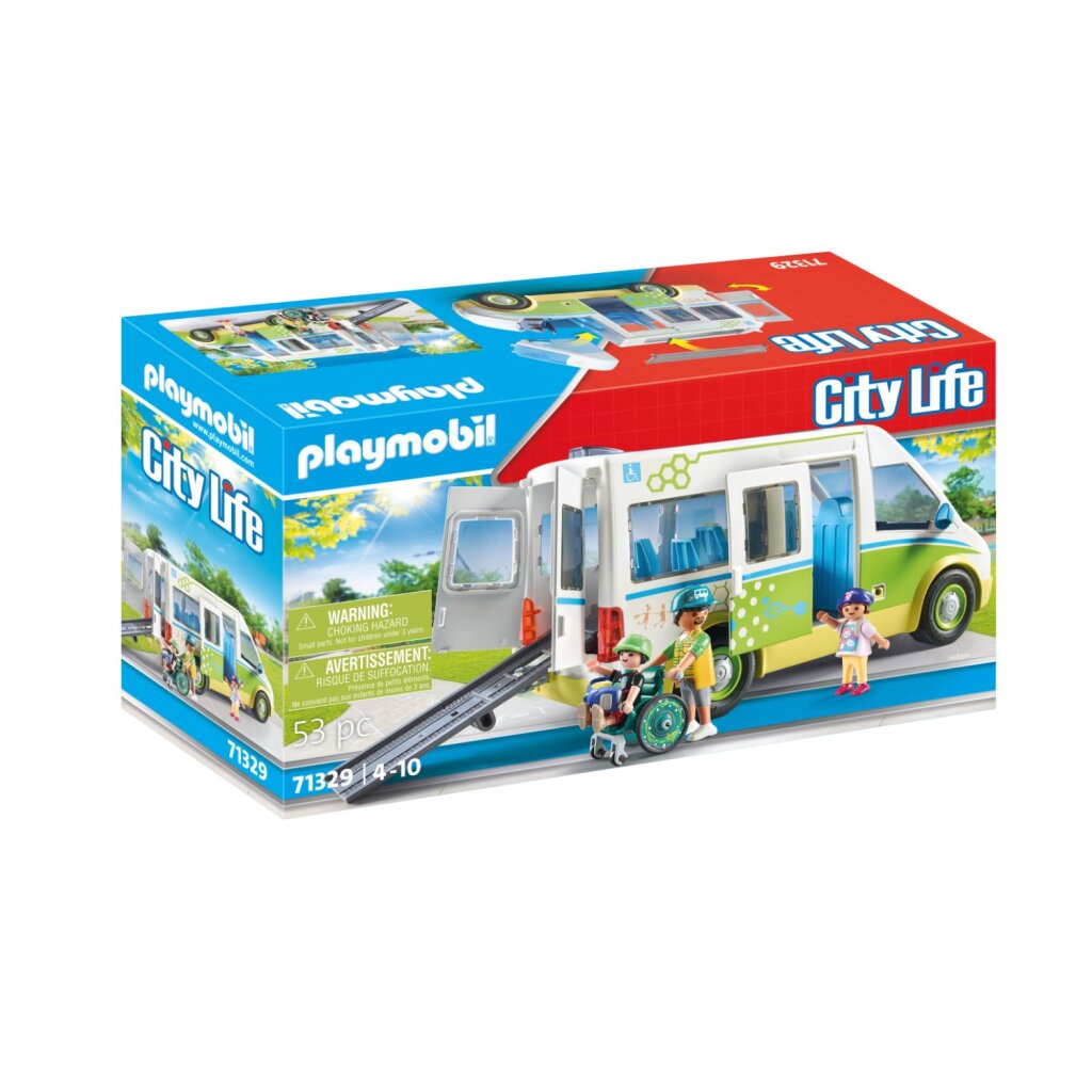 PlayMobil Stad Life Schoulbus 71329