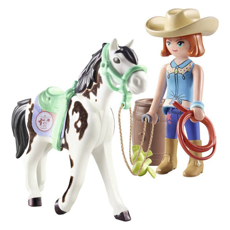 PlayMobil Päerd oder Waasserfall Ellie an Seeaddus Play Pet 71358