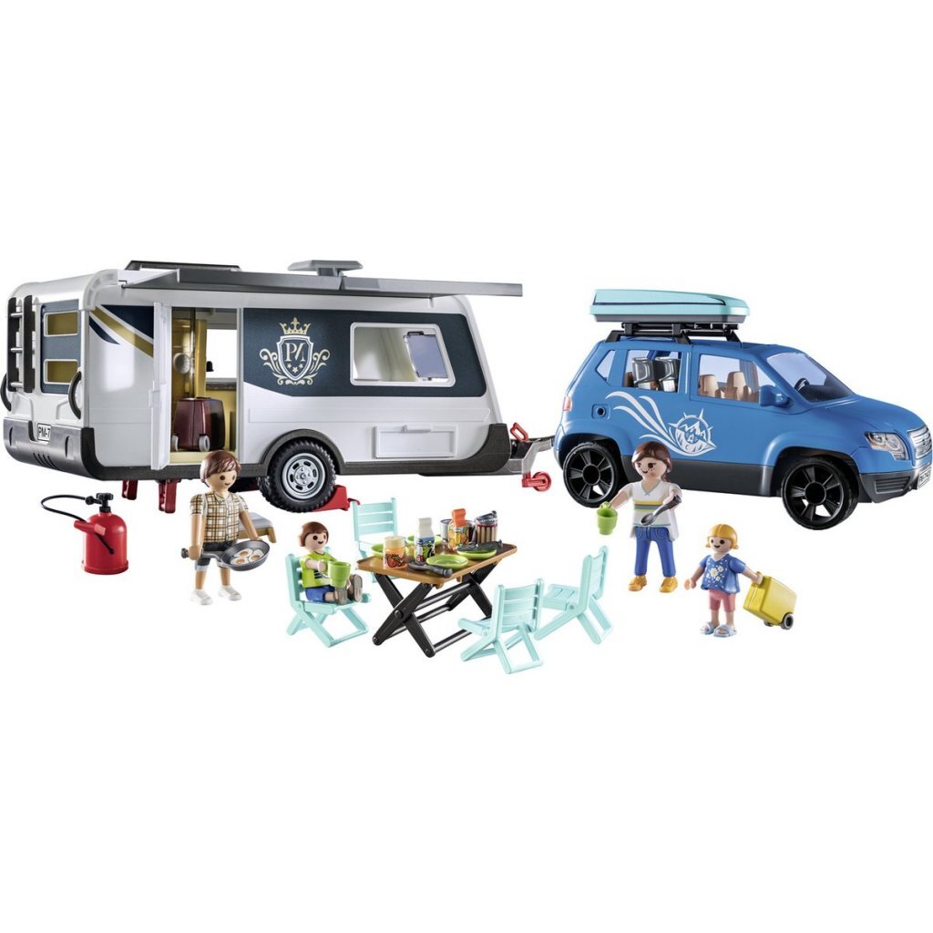 Playmobil Family Fun Caravan met Auto 71423