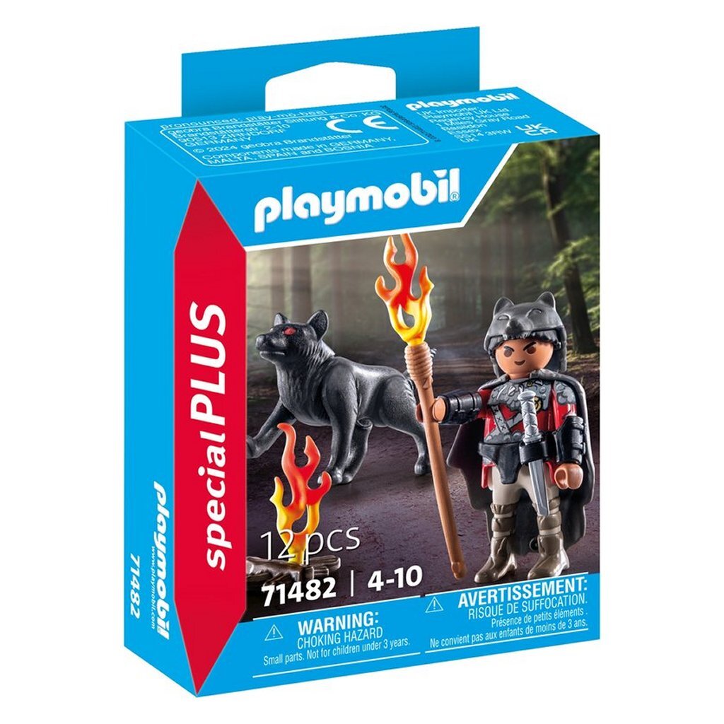 Playmobil Specials Krijger met Wolf 71482