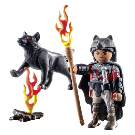 Playmobil Specials Krijger met Wolf 71482