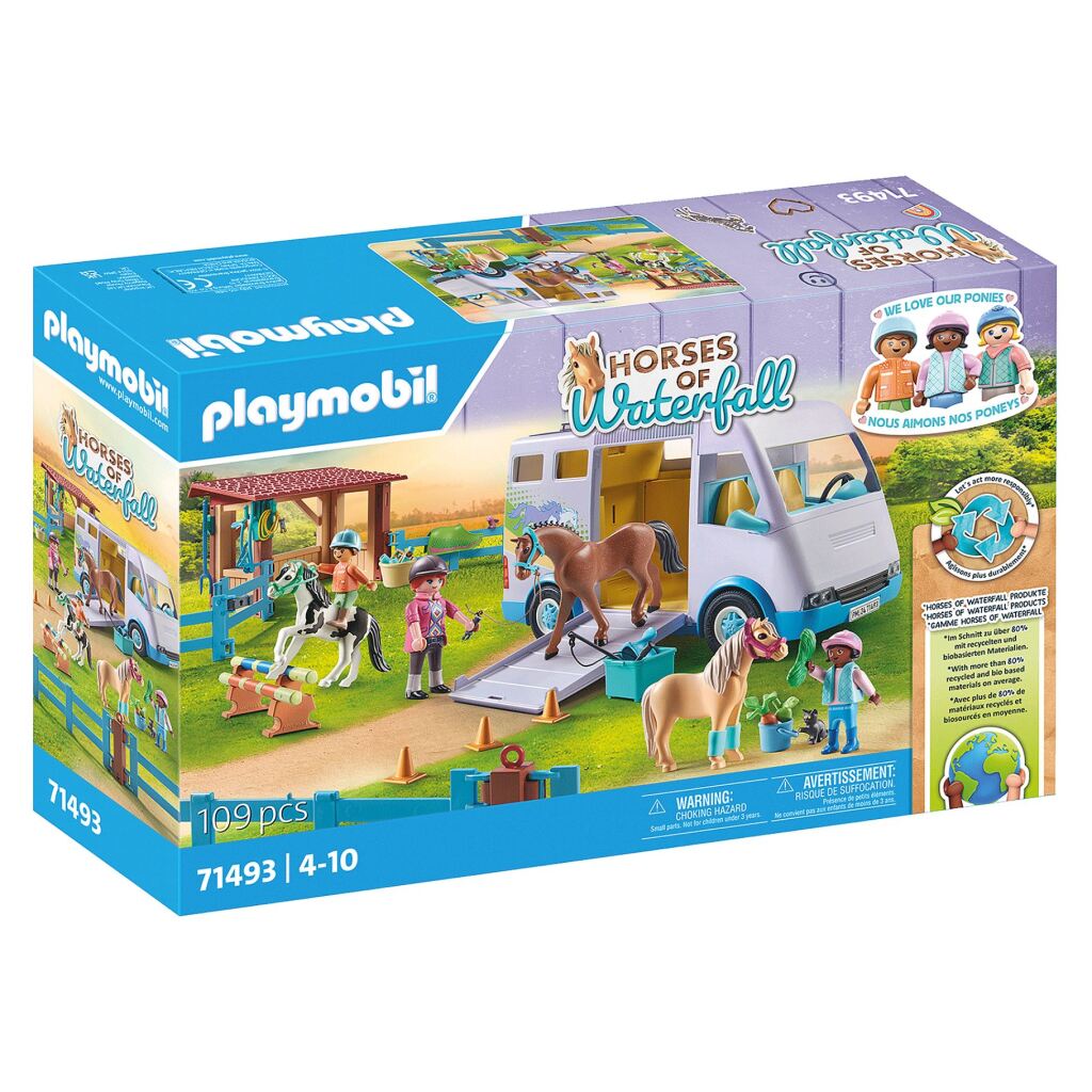 PLAYMOBIL 71493 Horses Of Waterfall Mobiele Manege