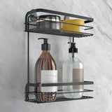 Metaltex origin doucherek 2-laags zwart