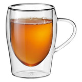 Scanpart dubbelwandige theeglazen 300 ml - thee - theeglas dubbelwandig - 2 stuks