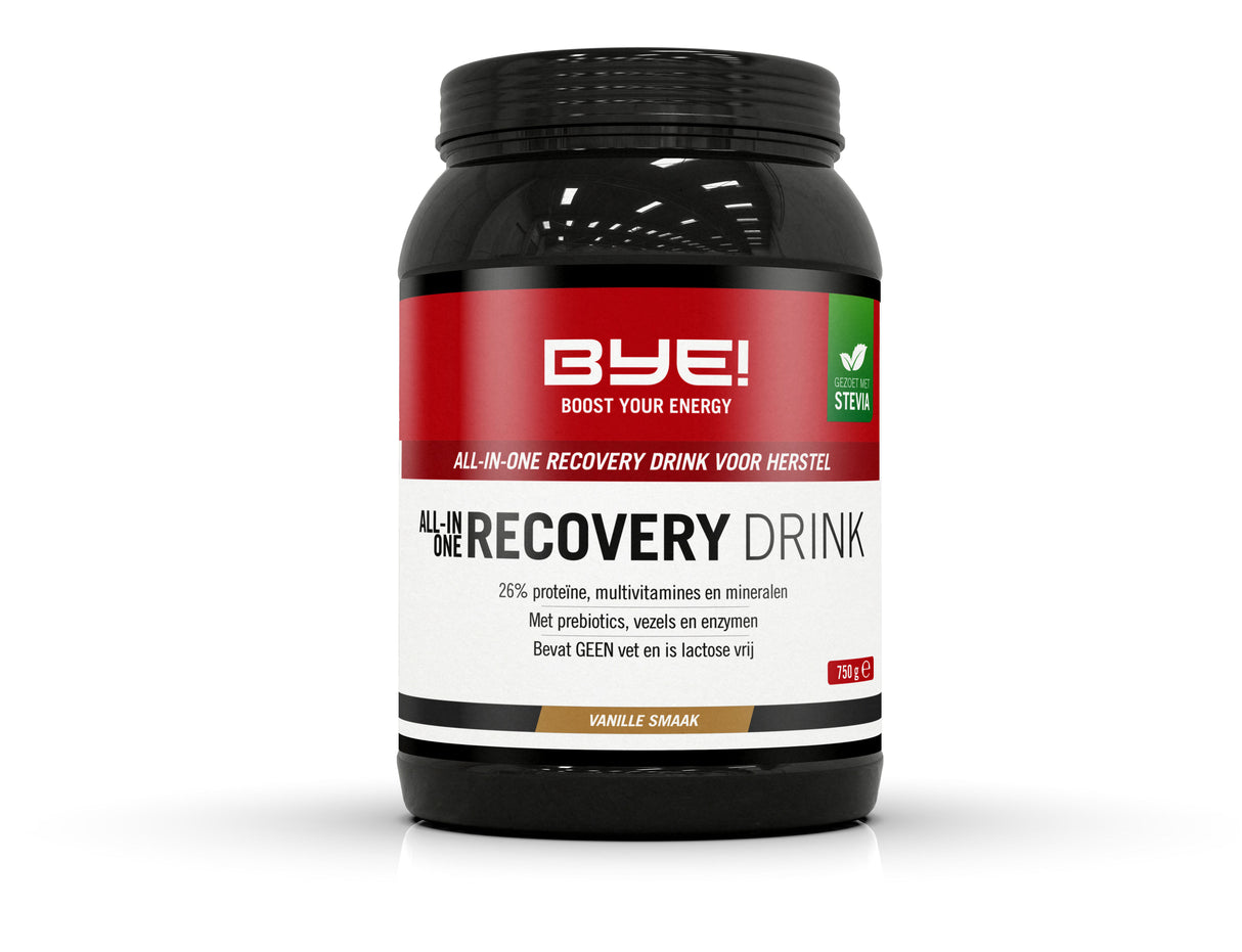 Bye! all-in-one recovery drank vanille - 750 gram