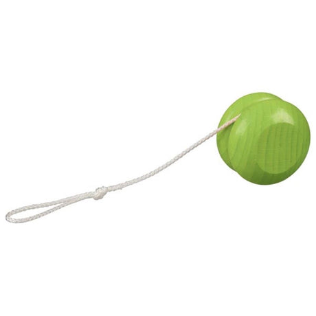 Houten jojo, groen. 5 cm. 4+