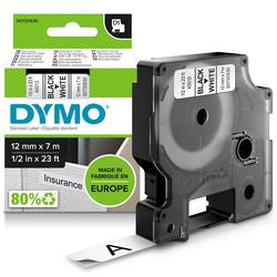 Labeltape dymo d1 45013 wit