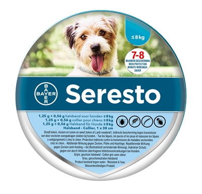 Bayer Seresto tekenen vlooienband hond