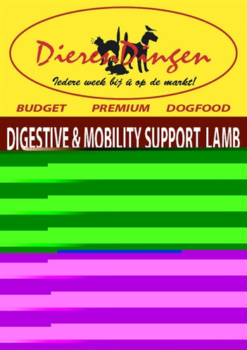 Budget premium dogfood digestive mobility support lamb