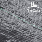 Tercasa ju-998102 worteldoek 200x500 cm 100g m sup2; zwart