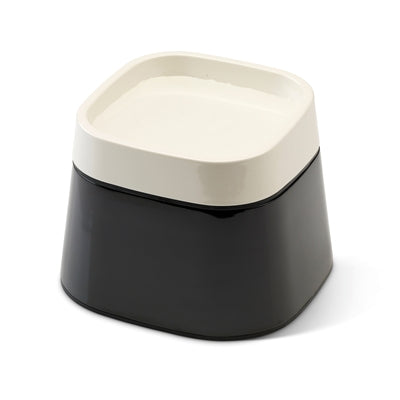 Savic ergo cube drinkbak creme zwart
