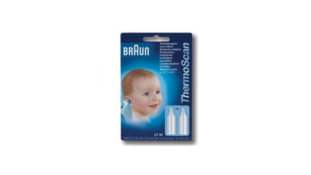 Braun lf-40 thermoscan lensfilter voor themo scan oorthermometer 40stuks