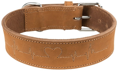 Trixie Collar Hond Rustic Fett Lieder Häerzschlagbrong