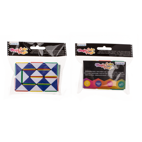 Dsp magische kubus puzzel, 9x2,5 cm. 36