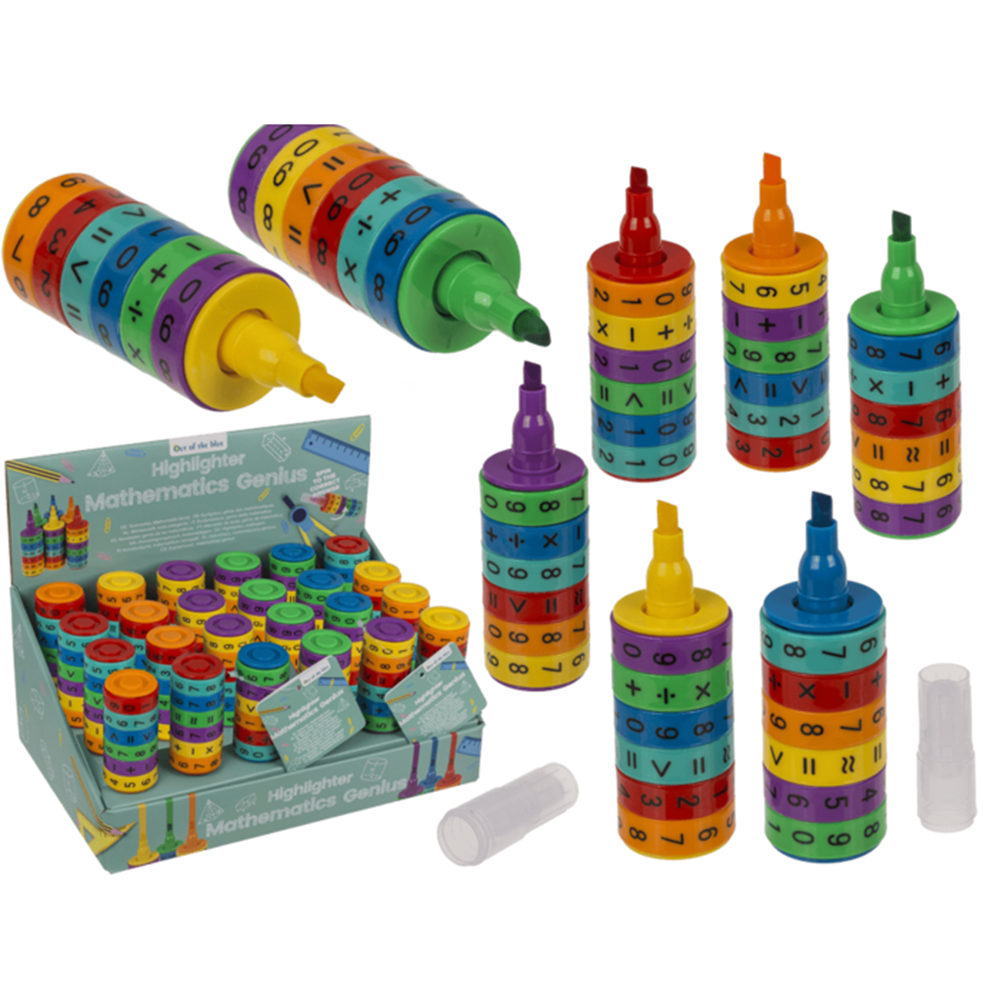 Dsp markeerstift, wiskunde genie. 10,5x3