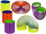 Dsp traploper, tweekleurig. 9 cm. plasti