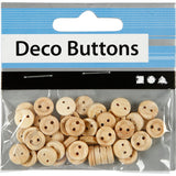 Creativ company https: www.cchobby.nl houten-knopen-d-8-mm-2-gaten-50-stuk-1-doos