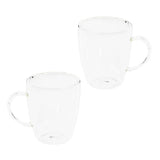 Hi cappuccinoglazenset 2-delig 270 ml transparant