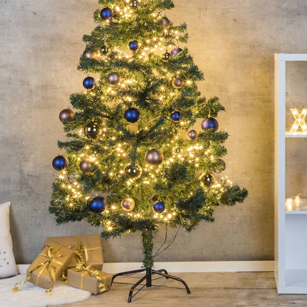 Hi hi kerstboom met metalen standaard 180 cm groen