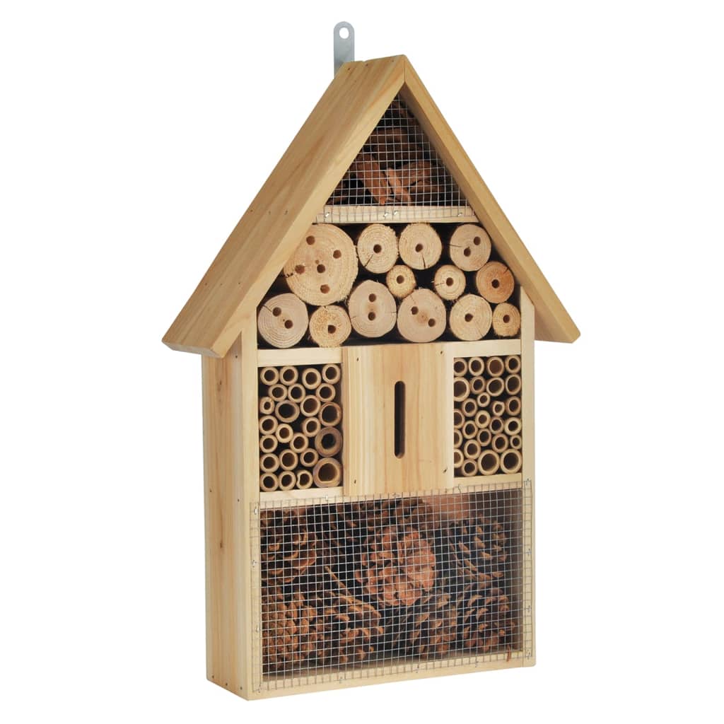 HI HI Insectenhotel 31x10x48 cm hout naturel