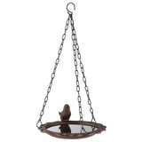 Hi hi vogelbad hangend 20,5 cm bruin