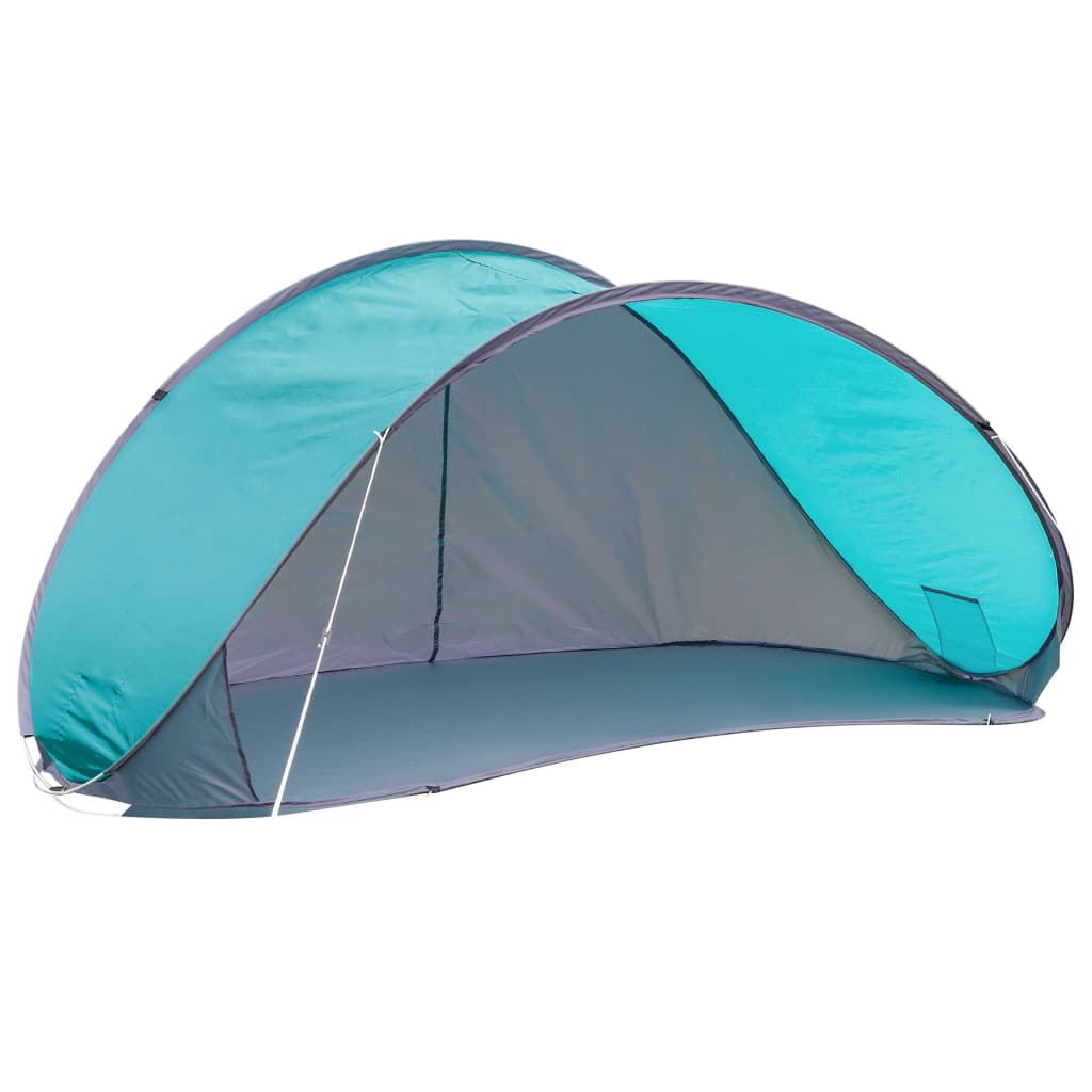 Hi hi pop-up strandtent blauw