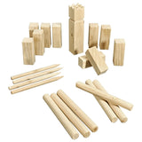 Hi hi houten kubb-spel