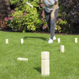 Hi hi houten kubb-spel