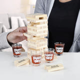 Hi drinkspel houten toren