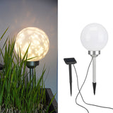 HI HI Tuinlicht LED bal roterend 20 cm