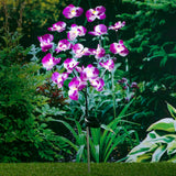 HI HI Tuinlamp orchidee solar LED 75 cm