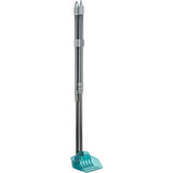 Trixie vuilblik met hark grijs blauw (60-107 cm)