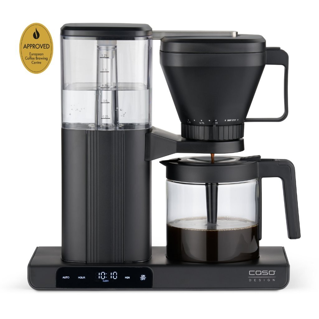 Caso aroma sense koffiezetapparaat zwart