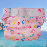 Freds swim academy wasbare zwemluier zeemeermin maat 2 9-16 kg roze